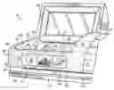 Fig. 01 - Casket having memorabilia compartment