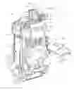 Fig. 01 - Drive for a coffee brewing device and coffee brewing device