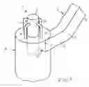 Fig. 02 - Cyclone with classifier inlet and small particle by-pass