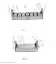 Fig. 02 - Aluminum electrolytic cells having heterotypic structured cathode carbon blocks