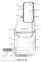Fig. 04 - Non-symmetrical airlock for blowing wool machine