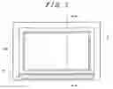 Fig. 02 - Display device with waterproof sheet and recessed portion or through hole formed in a surface of the frame member which faces the waterproof sheet