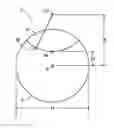 Fig. 01 - Non-progressive multifocal lens with large near/intermediate area