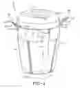 Fig. 02 - Turbulence-reducing blender lid and method of operation