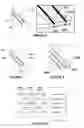 Fig. 06 - High speed, direct path, stair-step, electronic connectors with improved signal integrity characteristics and methods for their manufacture