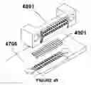 Fig. 22 - High speed, direct path, stair-step, electronic connectors with improved signal integrity characteristics and methods for their manufacture