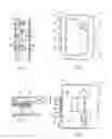 Fig. 05 - Locking paddle handle latch assembly for closures and the like