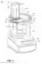 Fig. 02 - Food processor with dicing tool