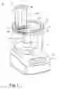 Fig. 02 - Food processor with dicing element
