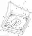 Fig. 01 - Belt-driven spray assembly for a dishwasher