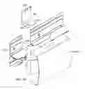 Fig. 20 - Downward facing receptacle assembly for cable raceway
