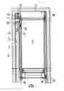 Fig. 02 - Elevator installation with reduced hoistway dimensions