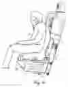 Fig. 09 - Aircraft ejection seat with moveable headrest