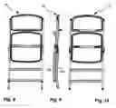 Fig. 08 - Folding and stacking mesh chair system
