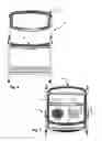 Fig. 07 - Folding mesh chair with nesting hoops