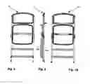 Fig. 08 - Folding mesh chair with nesting hoops