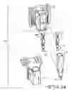 Fig. 22 - Extension cord lock and in line tap