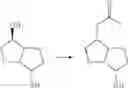 Fig. 19 - Stereospecific method for the preparation of dioxa-bicyclooctane nitrate compounds