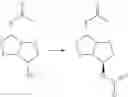 Fig. 20 - Stereospecific method for the preparation of dioxa-bicyclooctane nitrate compounds