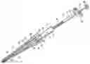 Fig. 01 - Insertion instrument for anteriorly inserting intervertebral spinal implants