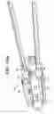 Fig. 13 - Insertion instrument for anteriorly inserting intervertebral spinal implants
