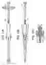Fig. 18 - Insertion instrument for anteriorly inserting intervertebral spinal implants