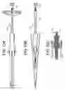 Fig. 19 - Insertion instrument for anteriorly inserting intervertebral spinal implants
