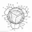 Fig. 01 - Expandable prosthetic valve having anchoring appendages