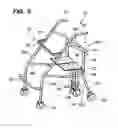 Fig. 06 - Physical assistance device configurable into a walker/rollator, seat or transport chair