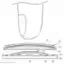 Fig. 01 - Layered thin-type keycap structure