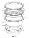 Fig. 03 - Microwave steam cooking container system