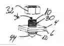 Fig. 01 - Mounting/assembly element for assembling workpieces, particularly overlapping plates and/or components