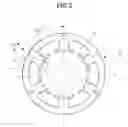 Fig. 03 - Brushless motor for fluid pump and fluid pump using the motor