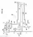 Fig. 16 - Bearings of a scroll type machine with crank mechanism