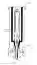 Fig. 35 - CROSS-OVER NOZZLE SYSTEM FOR STACK MOLDS