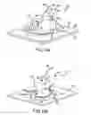 Fig. 13 - Peripheral ultrasound device providing pivotal adjustment of an imaging mechanism about two axes
