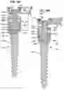 Fig. 49 - Load-sharing bone anchor having a natural center of rotation and method for dynamic stabilization of the spine