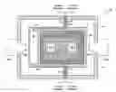 Fig. 01 - MEMS accelerometer having a flux concentrator between parallel magnets