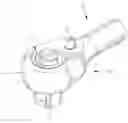 Fig. 01 - Ratchet wrench with prevention of tooth damage