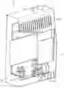 Fig. 01 - Heater configured to operate with a first or second fuel