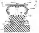 Fig. 01 - Fastener assembly secured to a tire sidewall