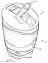 Fig. 01 - Drinking container with straw