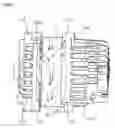 Fig. 08 - Cooling structure for a vehicle AC generator
