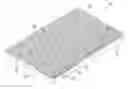 Fig. 01 - COATED NON-METALLIC SHEET HAVING A BRUSHED METAL APPEARANCE, AND COATINGS FOR AND METHOD OF MAKING SAME