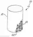 Fig. 01 - Rechargeable lithium batteries comprising means for the sorption of harmful substances