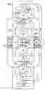 Fig. 01 - 2-valve, 2-plug, 2-intake lean burn engine with squish flow with about 2/3 the combustion chamber under the exhaust valve