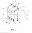 Fig. 02 - Paper roll dispenser with sensor attached to manual actuator