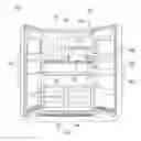 Fig. 02 - Vertically adjustable refrigerator shelf with hidden drive unit