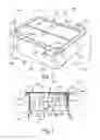 Fig. 02 - Power and data component mounted on a movable carriage and a movable cover with a damper