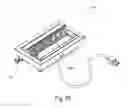 Fig. 28 - Power and data component mounted on a movable carriage and a movable cover with a damper